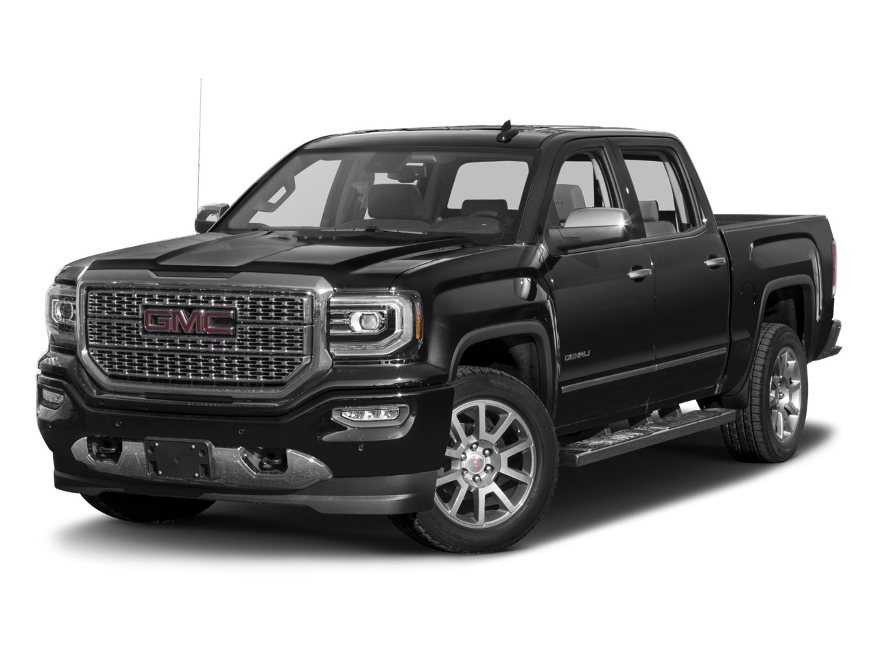 2018 GMC Sierra 1500 Denali in Red Quartz Tintcoat — front three-quarter view