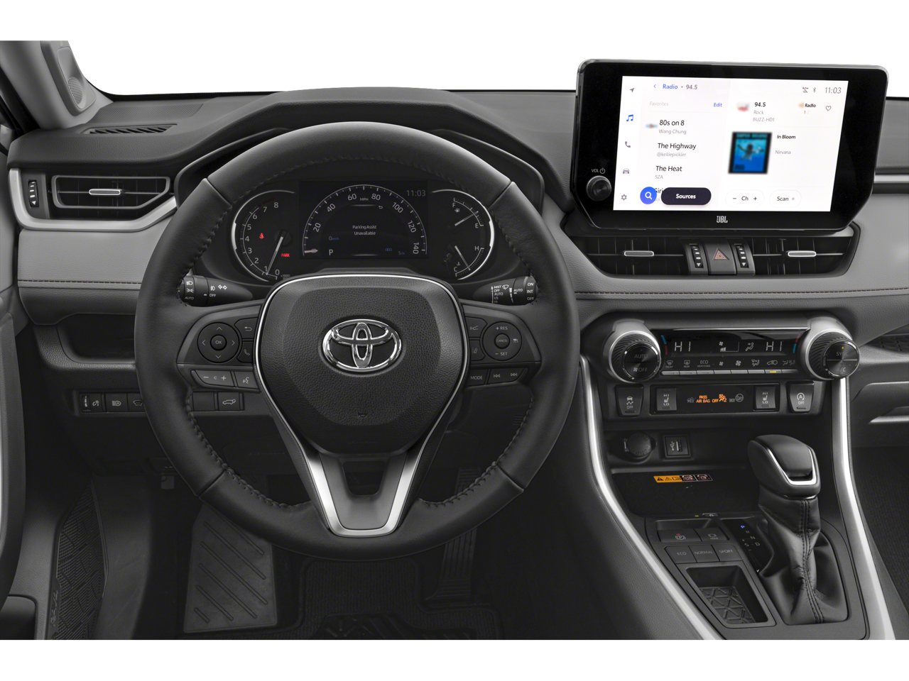 2025 Toyota RAV4 — interior view