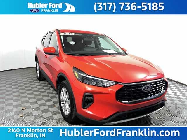 2024 Ford Escape Active in Race Red — front three-quarter view