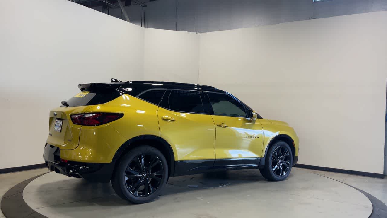 2022 Chevrolet Blazer — rear three-quarter view
