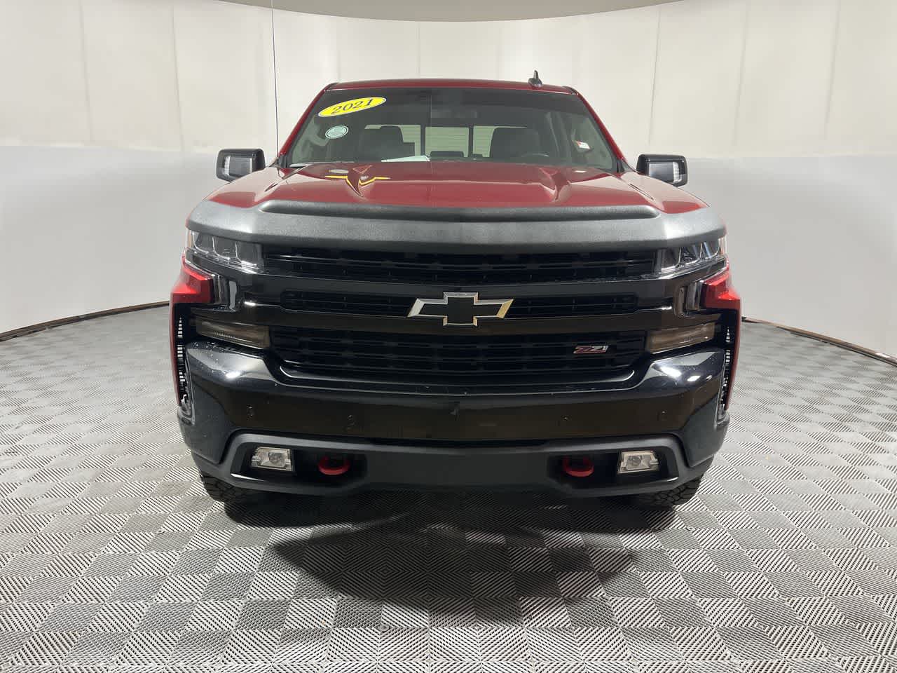2021 Chevrolet Silverado 1500 — rear three-quarter view