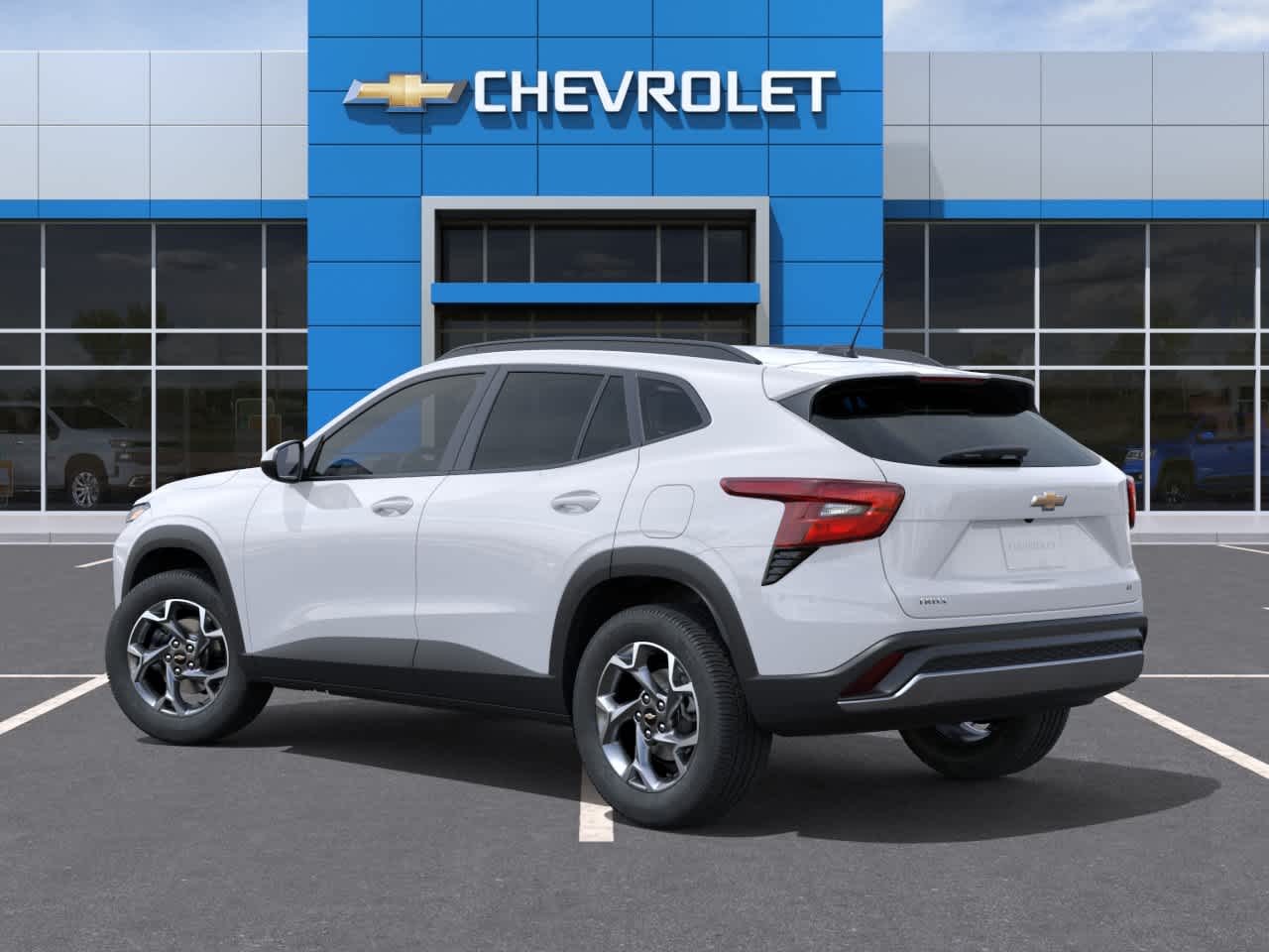 2026 Chevrolet Trax — rear three-quarter view