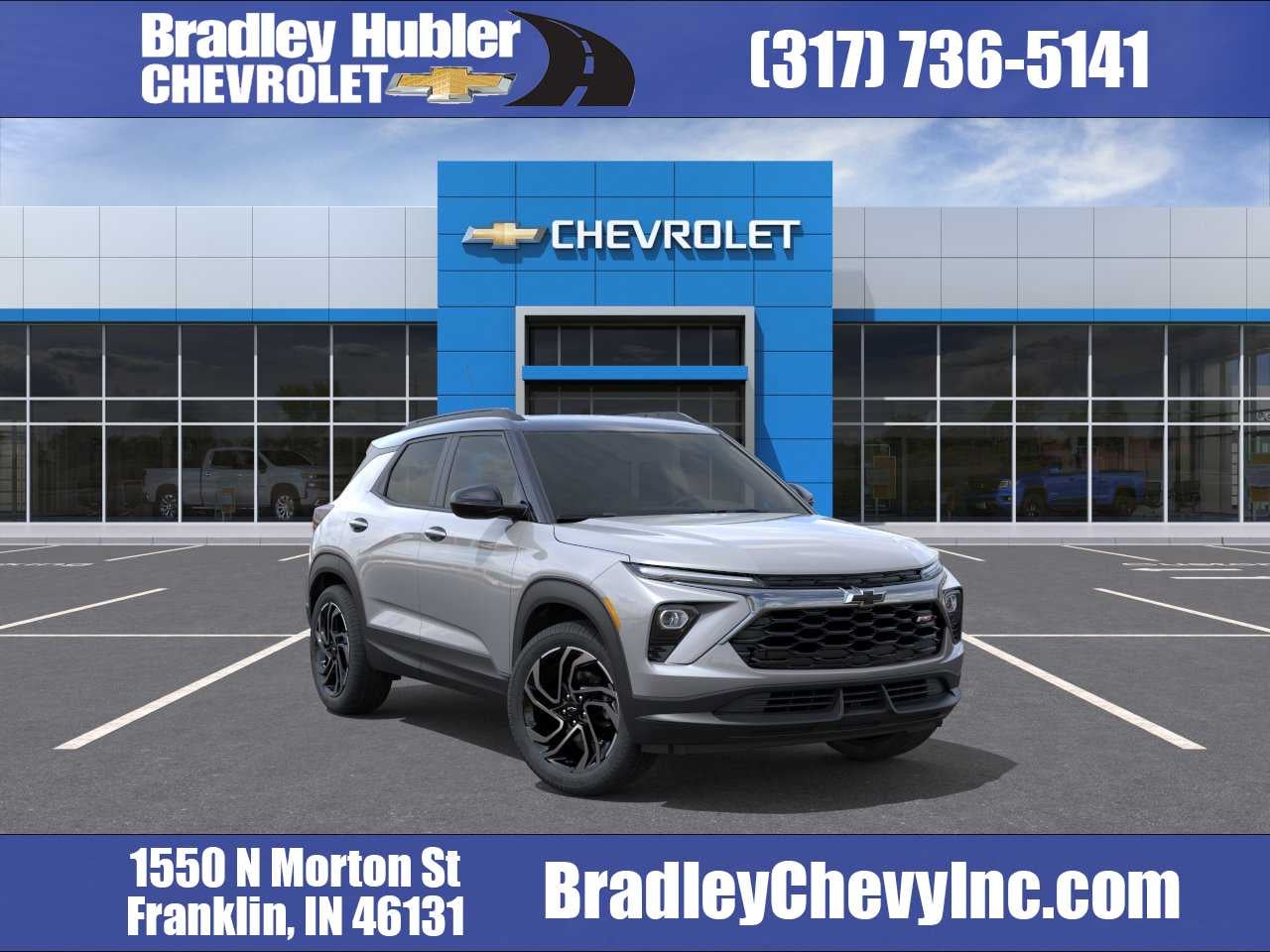 2026 Chevrolet Trailblazer RS in Sterling Gray Metallic — front three-quarter view