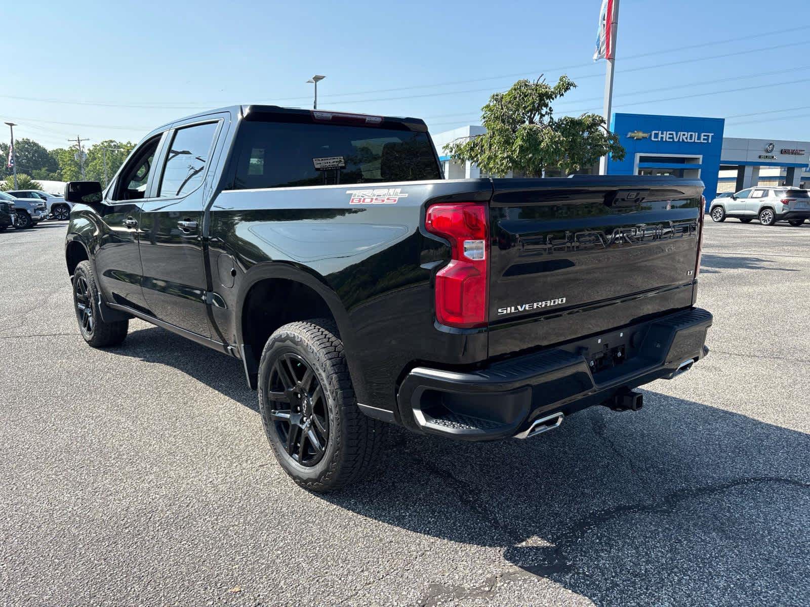2023 Chevrolet Silverado 1500 — rear three-quarter view