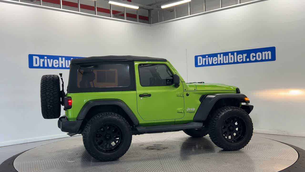 2019 Jeep Wrangler — side profile view