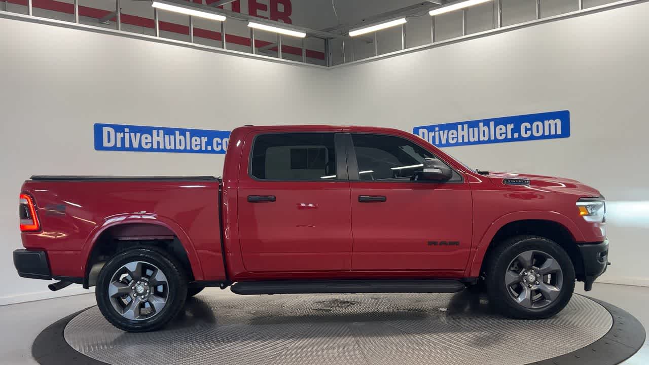 2022 RAM 1500 — rear three-quarter view