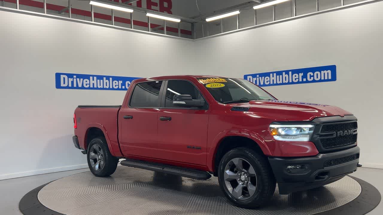 2022 RAM 1500 — interior view