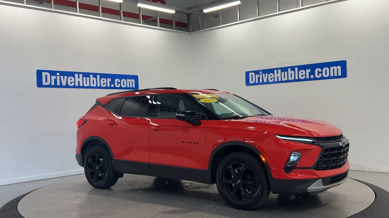 2025 Chevrolet Blazer — rear three-quarter view