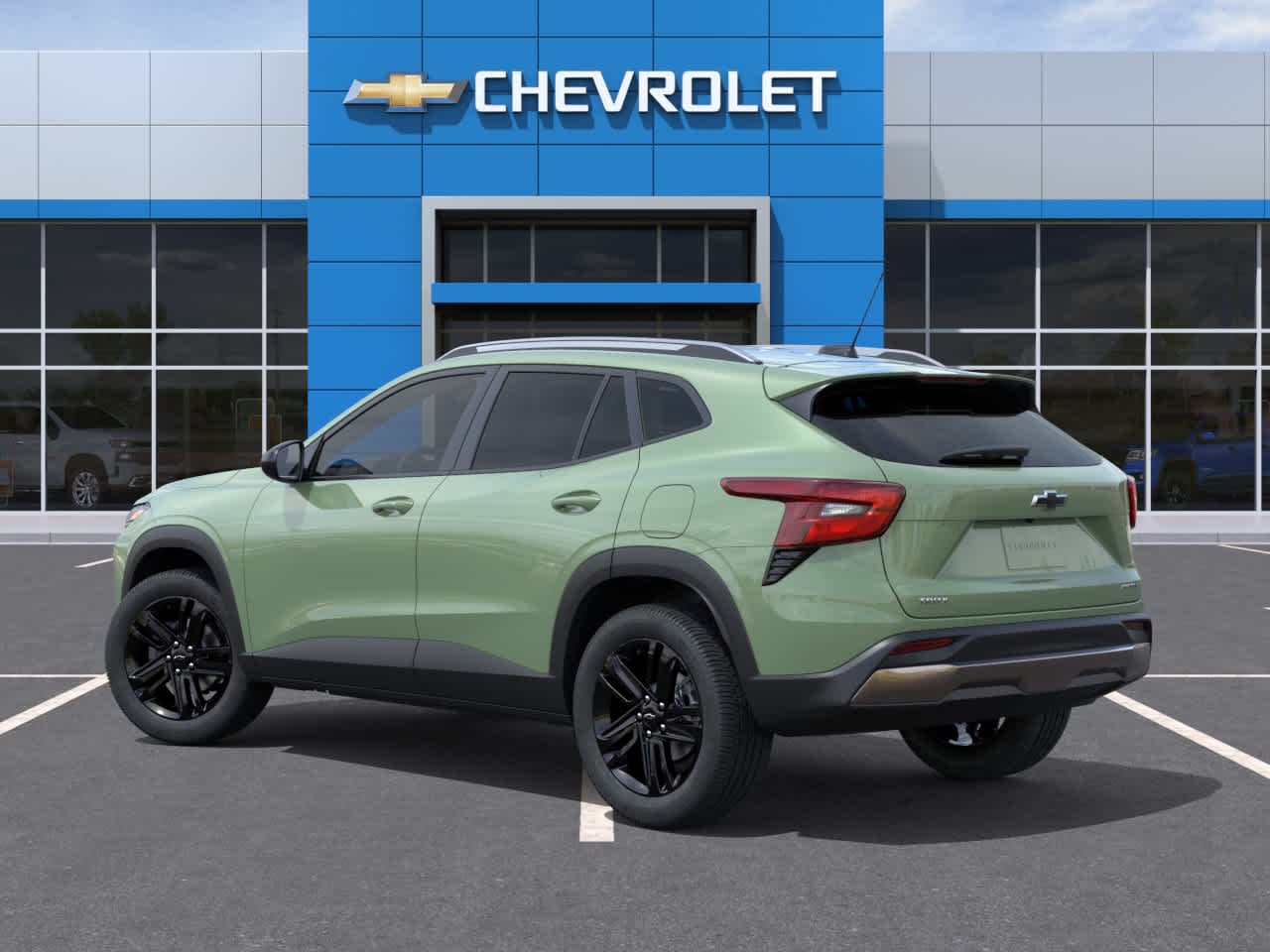 2026 Chevrolet Trax — rear three-quarter view