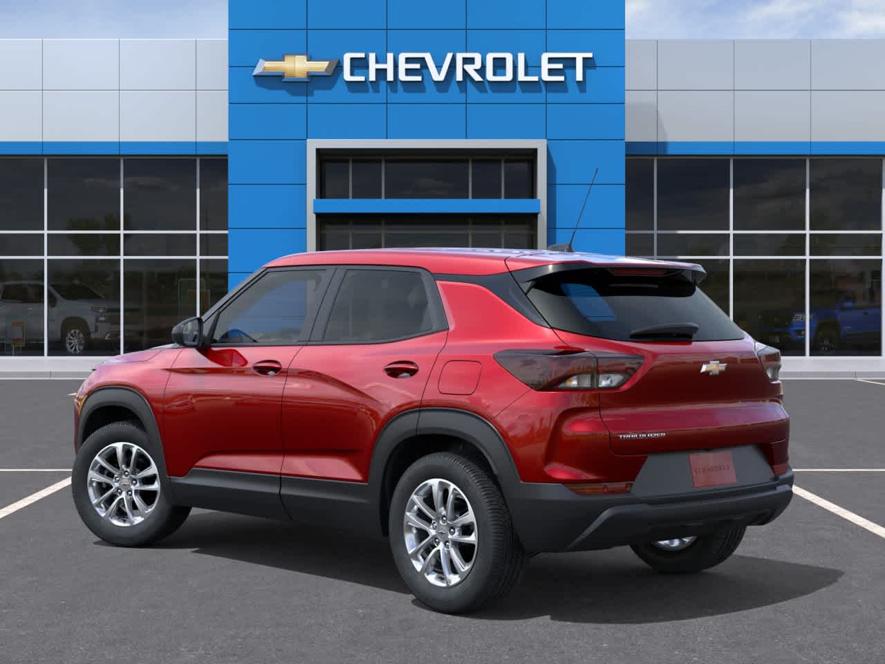 2026 Chevrolet Trailblazer — rear three-quarter view