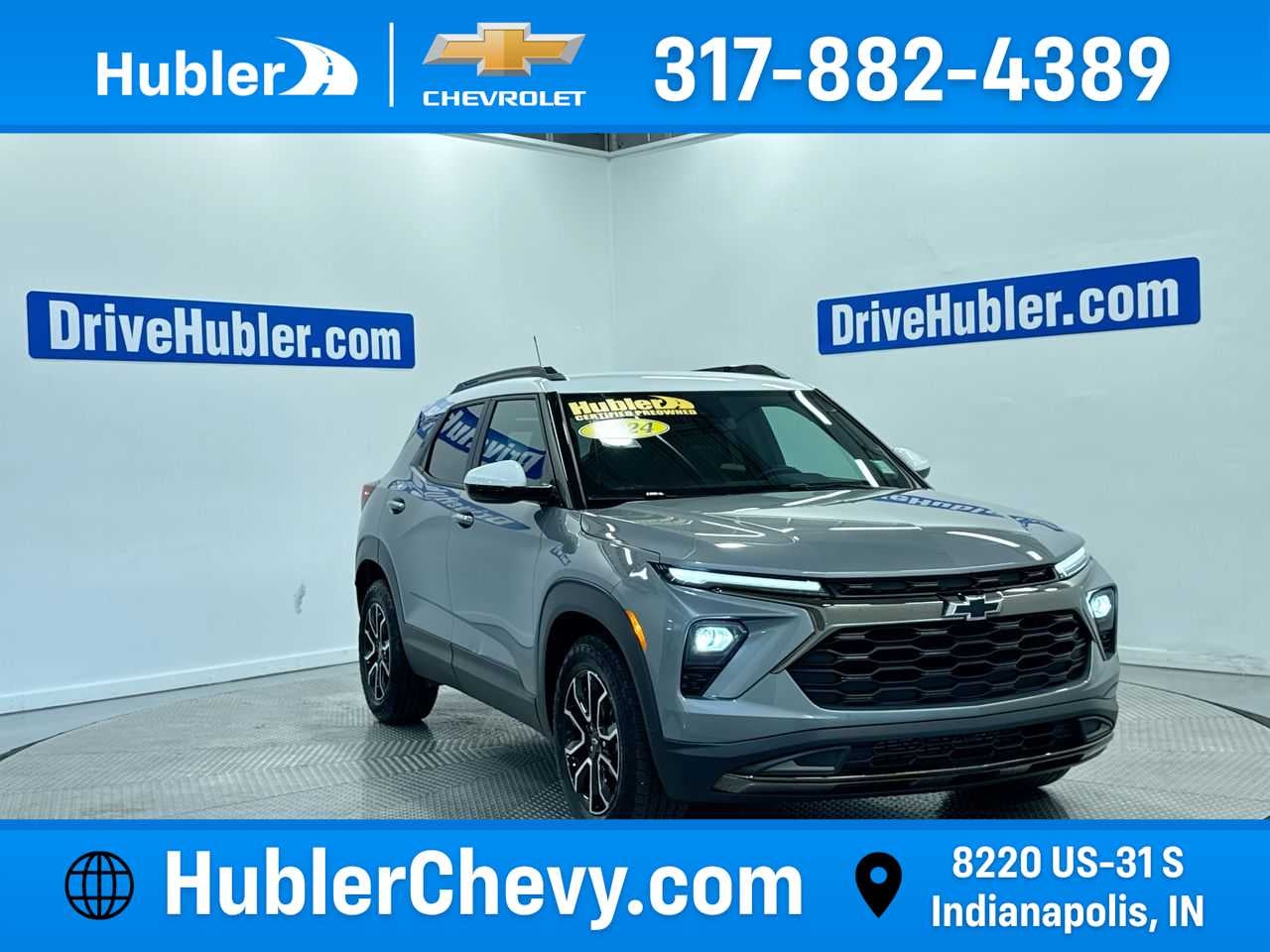 2024 Chevrolet Trailblazer ACTIV in Sterling Gray Metallic — front three-quarter view
