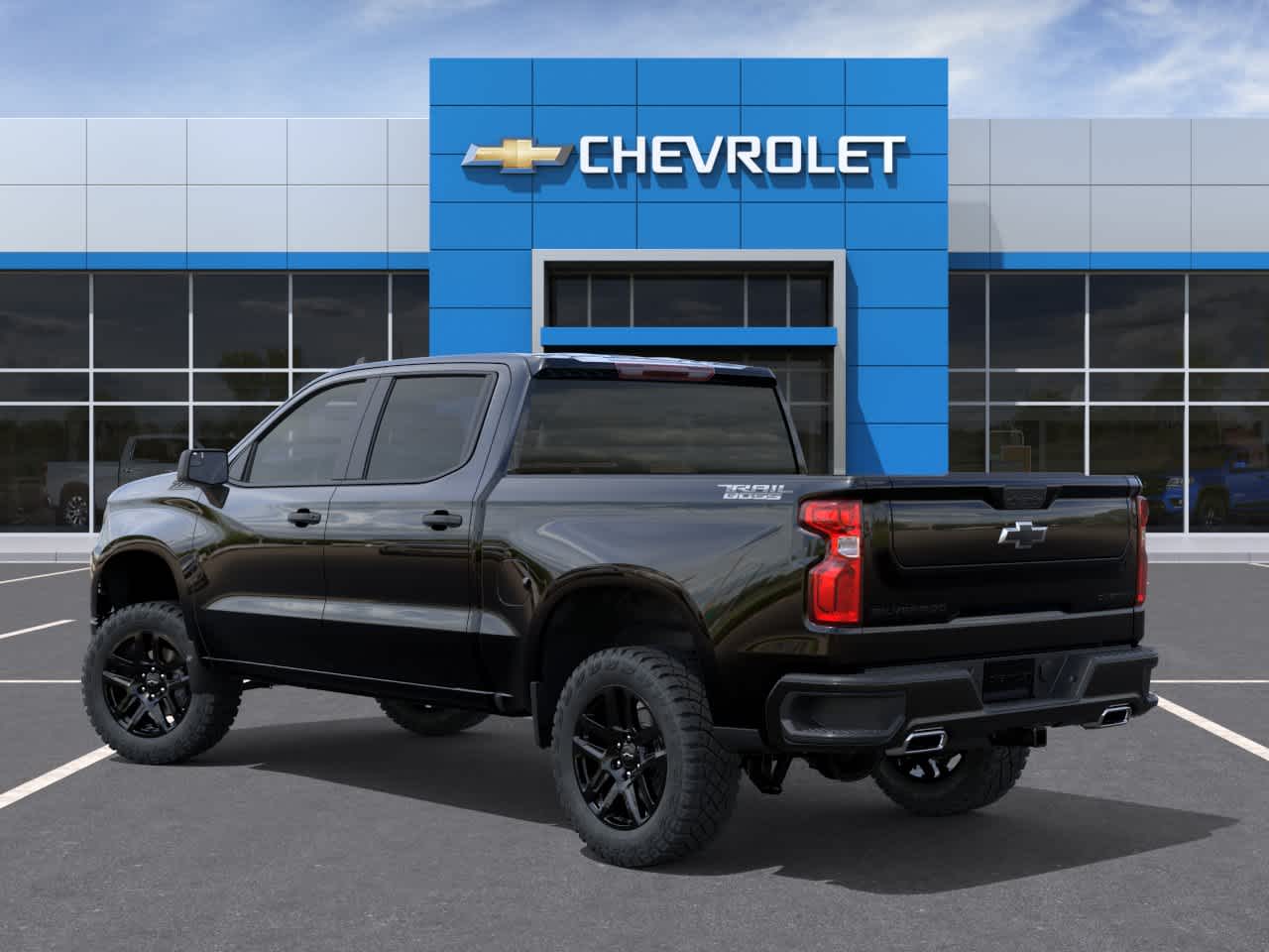2026 Chevrolet Silverado 1500 — rear three-quarter view