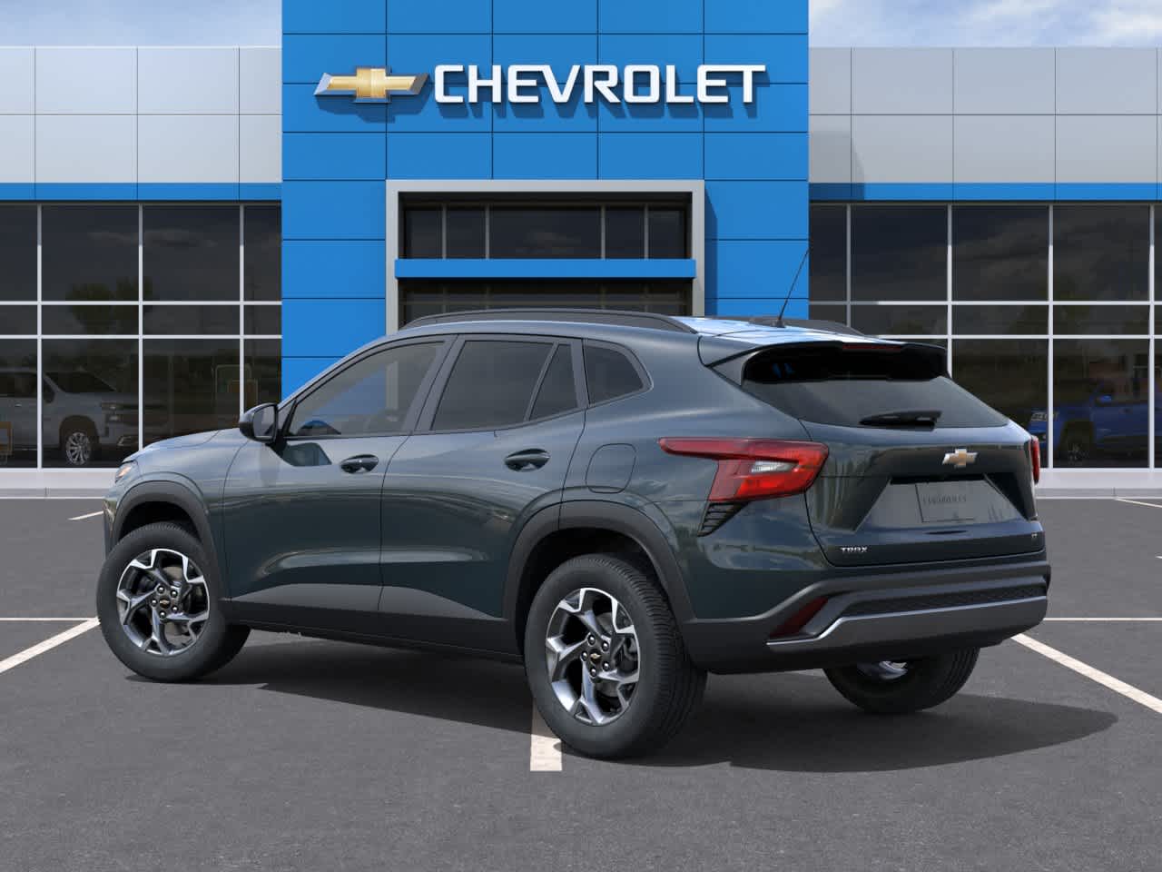 2026 Chevrolet Trax — rear three-quarter view