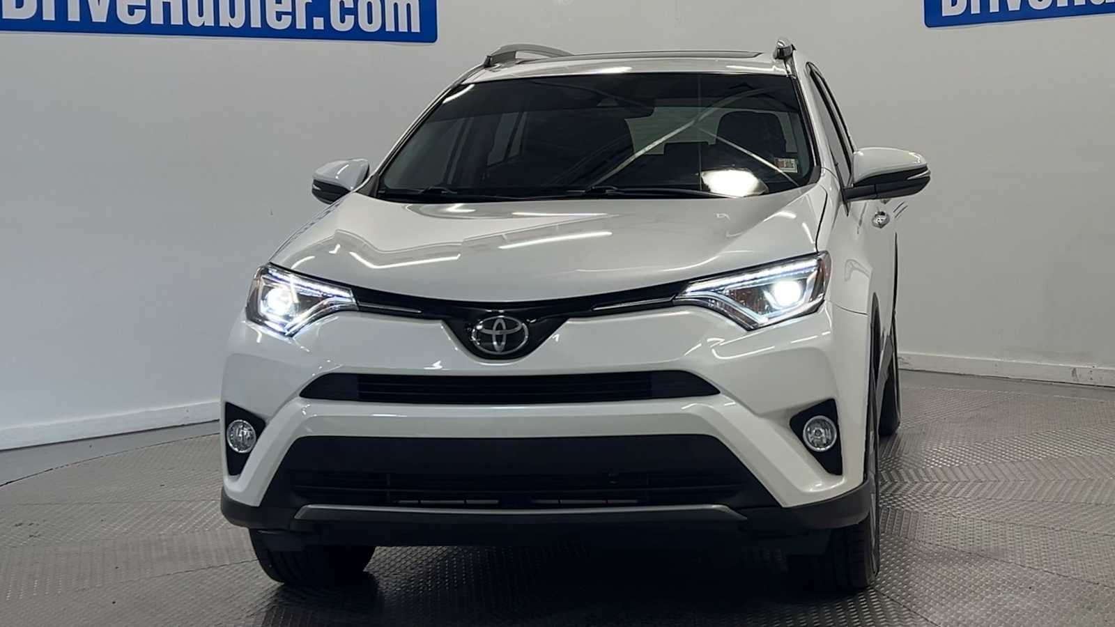 2018 Toyota RAV4 — rear three-quarter view