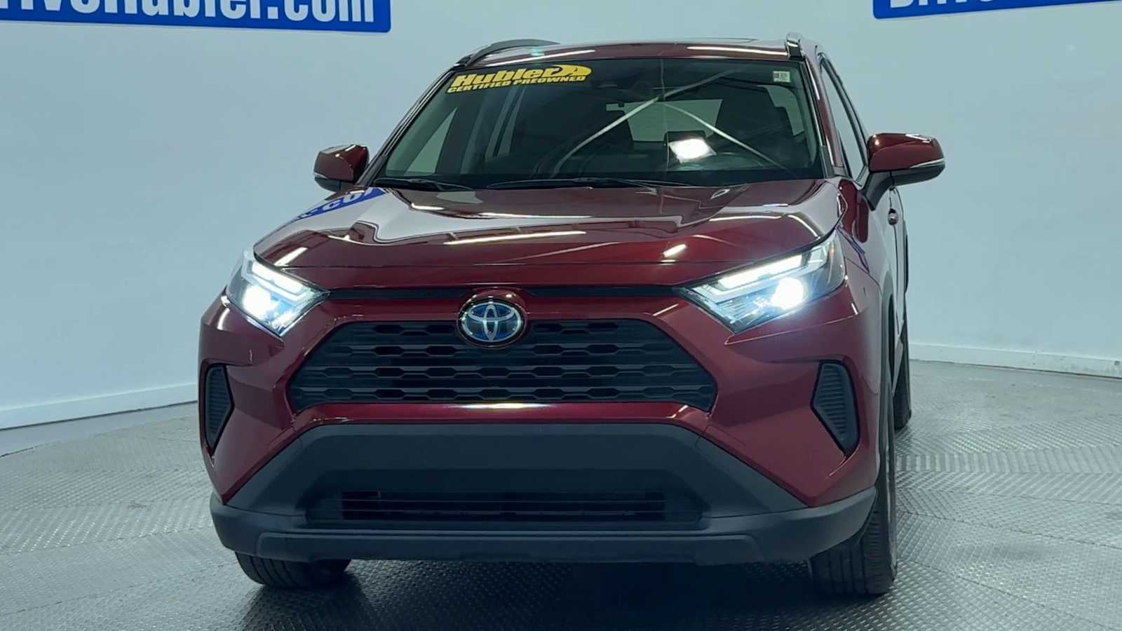 2022 Toyota RAV4 — rear three-quarter view