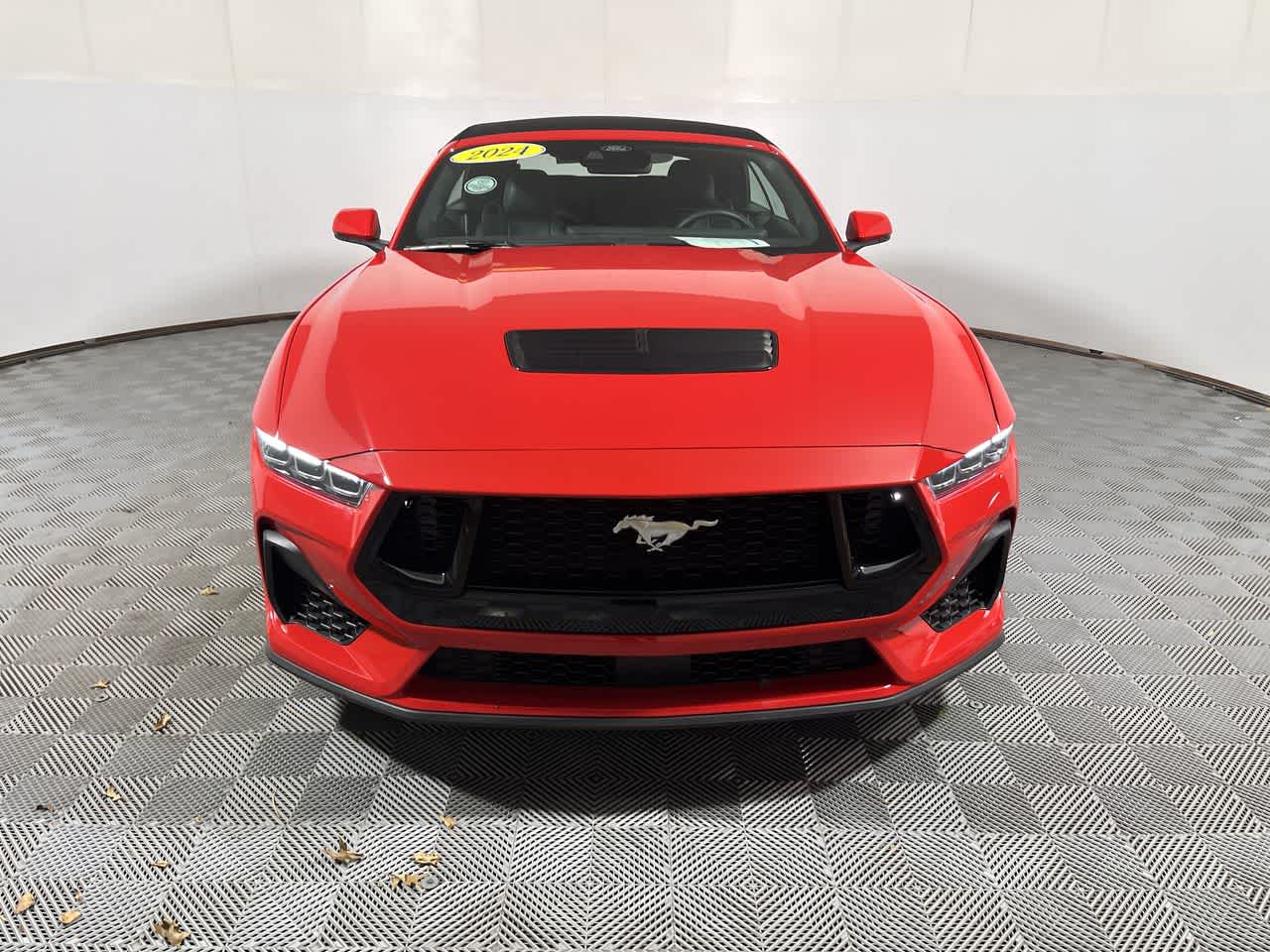2024 Ford Mustang — rear three-quarter view