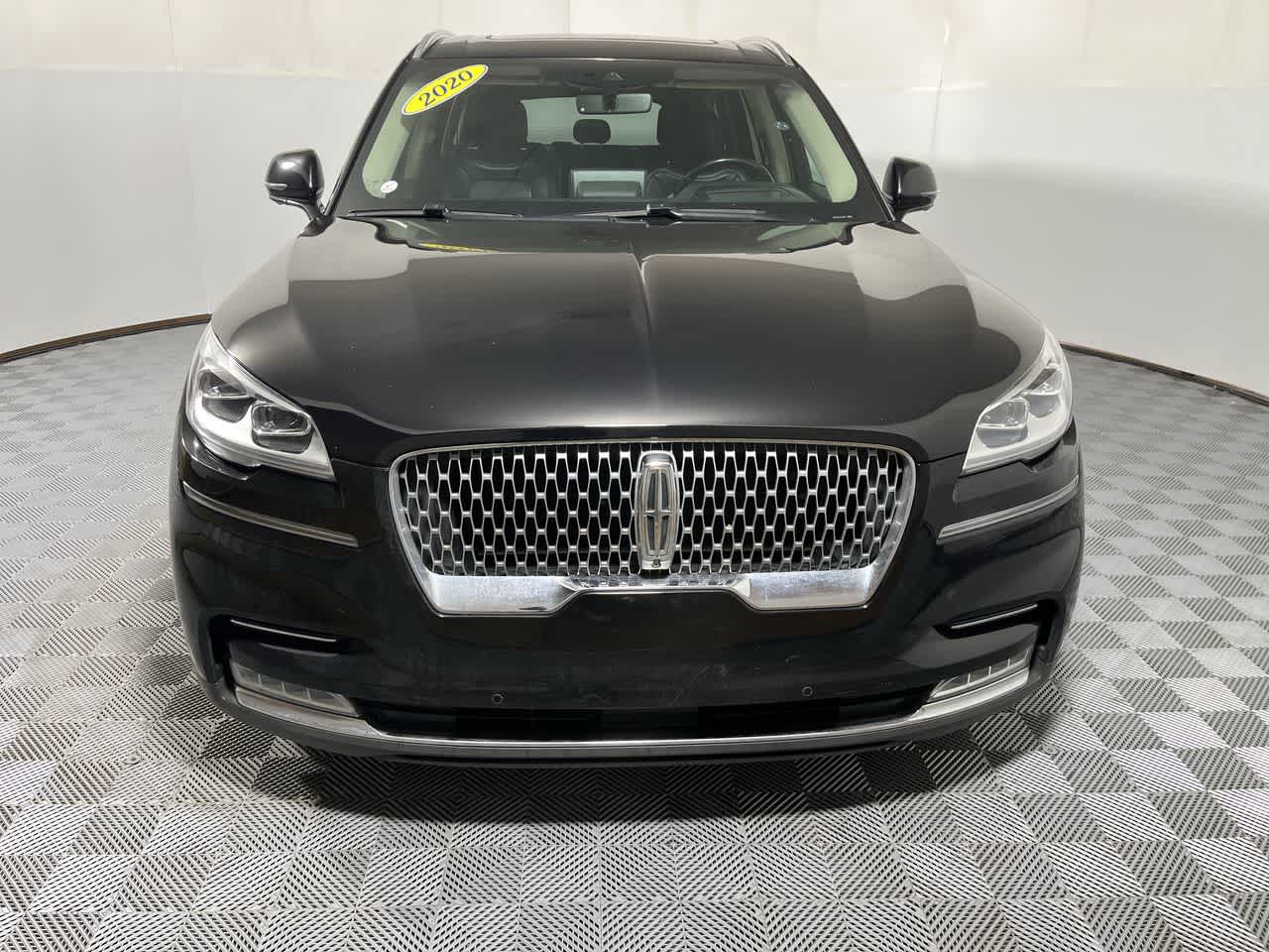 2020 Lincoln Aviator — rear three-quarter view