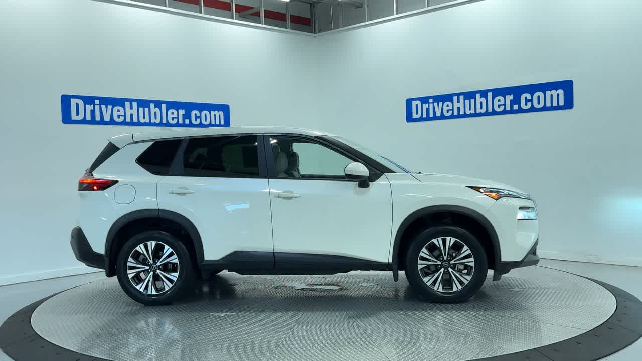 2023 Nissan Rogue — rear three-quarter view