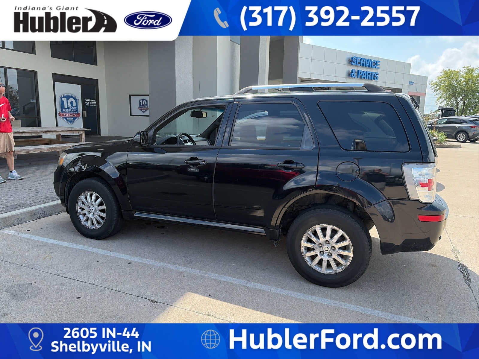 2010 Mercury Mariner — side profile view